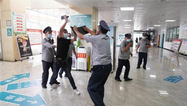 甘肅蘭州婦幼保健院安防巡更系統